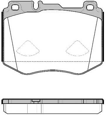 REMSA 160400 Тормозные колодки      23070 REMSA 160400 Тормозные колодки      23070