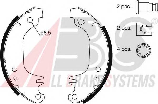A.B.S. 8312 Комплект тормозных колодок