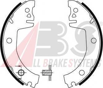 A.B.S. 8911 Комплект гальмівних колодо... A.B.S. 8911 Комплект гальмівних колодо...