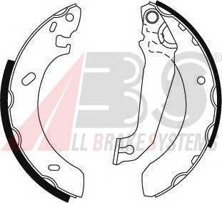 A.B.S. 8919 Комплект гальмівних колодо...