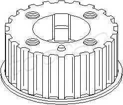 TOPRAN 108 699 Шестерня, коленчатый вал