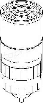 TOPRAN 100 316 Топливный фильтр