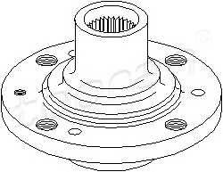 TOPRAN 103 479 Ступица колеса