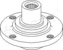 TOPRAN 104315 PIASTA KOA HP 104315 756 AUDI 80 86-88 TOPRAN 104315 PIASTA KOA HP 104315 756 AUDI 80 86-88