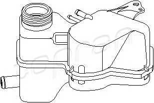 TOPRAN 202 255 Компенсационный бак, охлаж�