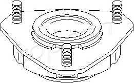 TOPRAN 302 240 Опора стійки амортизатора