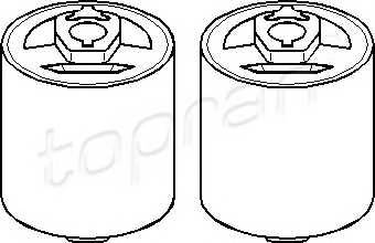 TOPRAN 500 018 Подвеска, рычаг независимо