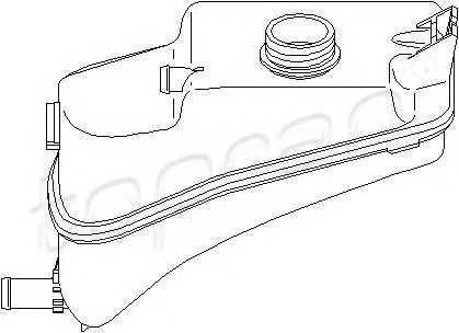 TOPRAN 722 603 Компенсационный бак, охлаж