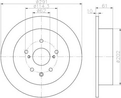 TEXTAR 92179803 Тормозной диск
