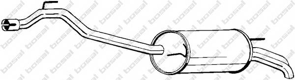 BOSAL 283-491 Глушитель выхлопных газов ... BOSAL 283-491 Глушитель выхлопных газов ...