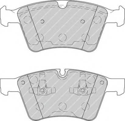 FERODO FDB4189 Комплект тормозных колодок...