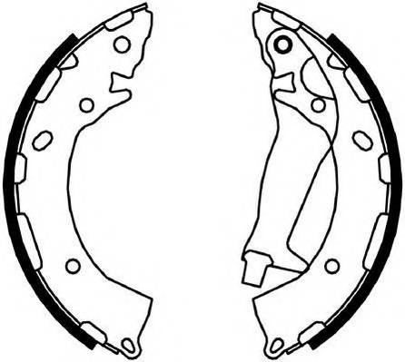 FERODO FSB4047 Комплект тормозных колодок