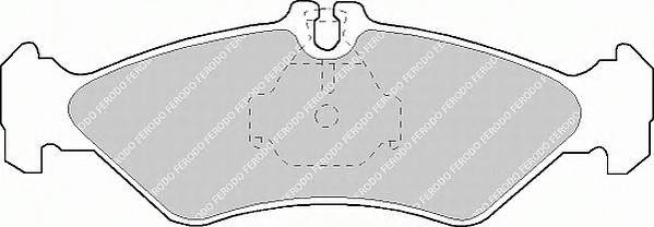 FERODO FVR1039 Комплект тормозных колодок