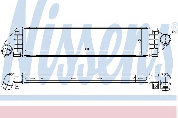 NISSENS 96560 Интеркулер