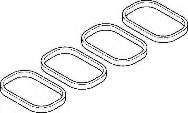 ELRING 008.430 Комплект прокладок, впускн�...