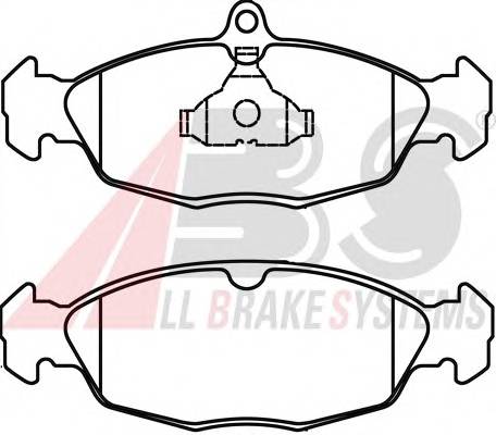 A.B.S. 36771 Комплект тормозных колодок