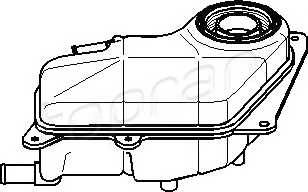 TOPRAN 107 519 Компенсационный бак, охлаж