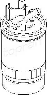 TOPRAN 109 048 Топливный фильтр