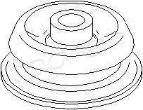 TOPRAN 108 904 Опора стойки амортизатора