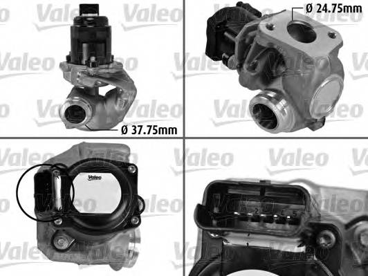 VALEO 700444 Клапан возврата ОГ VALEO 700444 Клапан возврата ОГ