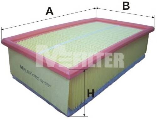 MFILTER K7026 ФІЛЬТР ПОВІТРЯНИЙ MFILTER K7026 ФІЛЬТР ПОВІТРЯНИЙ