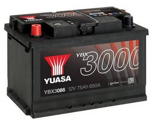 YUASA YBX3086 AKUMULATOR 75AH/650A L YUASA PROFESSIONAL