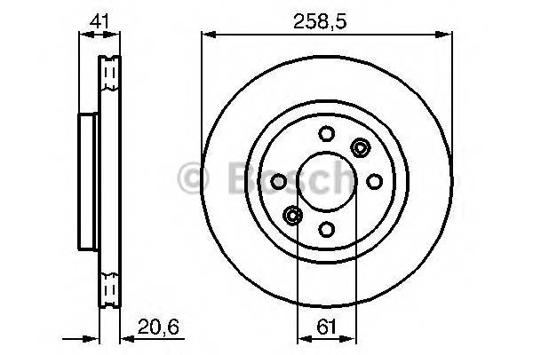 BOSCH 0986479B21 запчастина BOSCH 0986479B21 запчастина