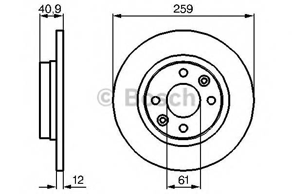 BOSCH 0986479B79 запчастина BOSCH 0986479B79 запчастина