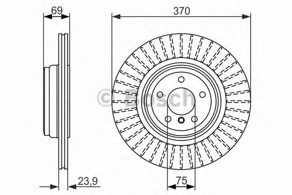 BOSCH 0 986 479 730 Тормозной диск BOSCH 0 986 479 730 Тормозной диск