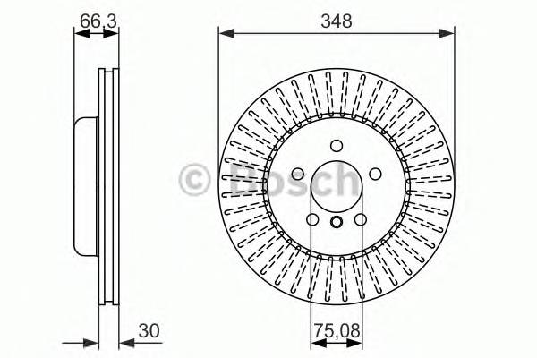 BOSCH 0 986 479 772 Тормозной диск BOSCH 0 986 479 772 Тормозной диск