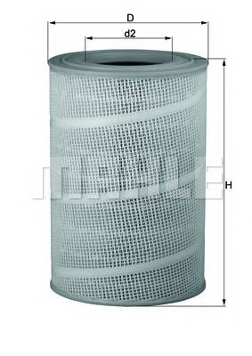 KNECHT LX 714 Воздушный фильтр KNECHT LX 714 Воздушный фильтр
