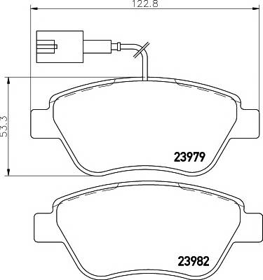 TEXTAR 2397903 Комплект тормозных колодок... TEXTAR 2397903 Комплект тормозных колодок...