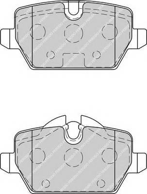 FERODO FDB1806 Комплект тормозных колодок