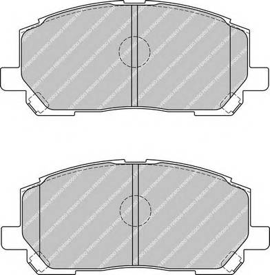 FERODO FDB1911 Комплект тормозных колодок