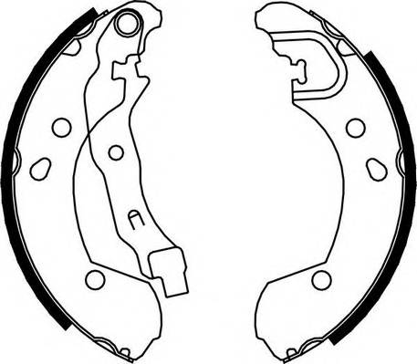 FERODO FSB649 Комплект тормозных колодок