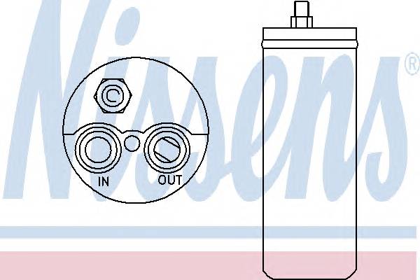 NISSENS 95386 Осушитель, кондиционер