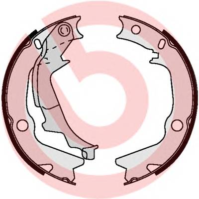 BREMBO S 30 528 Комплект тормозных колодок...