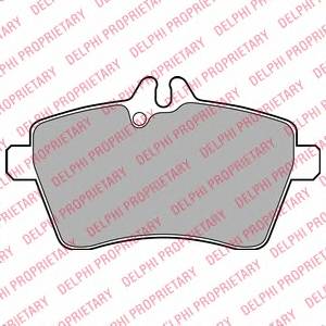 DELPHI LP1948 Комплект тормозных колодок