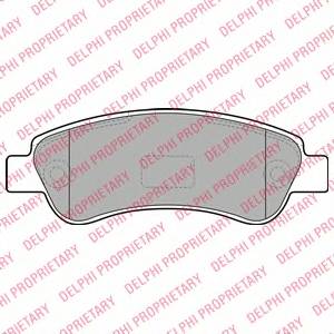 DELPHI LP1994 Комплект тормозных колодок...