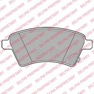 DELPHI LP1966 Комплект тормозных колодок... DELPHI LP1966 Комплект тормозных колодок...