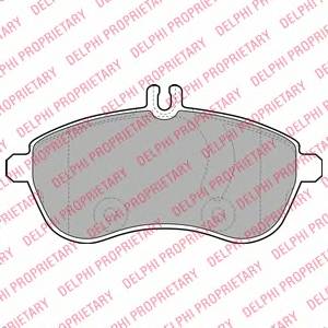 DELPHI LP2028 Комплект тормозных колодок...