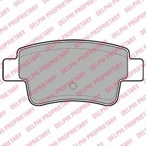 DELPHI LP2055 Комплект гальмівних колодо... DELPHI LP2055 Комплект гальмівних колодо...