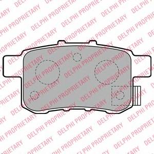 DELPHI LP2145 Комплект тормозных колодок... DELPHI LP2145 Комплект тормозных колодок...