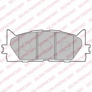 DELPHI LP2169 Комплект тормозных колодок... DELPHI LP2169 Комплект тормозных колодок...