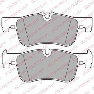 DELPHI LP2284 Комплект гальмівних колодо... DELPHI LP2284 Комплект гальмівних колодо...