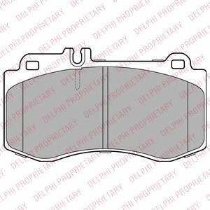 DELPHI LP2304 Комплект тормозных колодок...