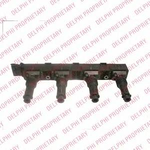 DELPHI GN10204-12B1 Котушка запалювання DELPHI GN10204-12B1 Котушка запалювання