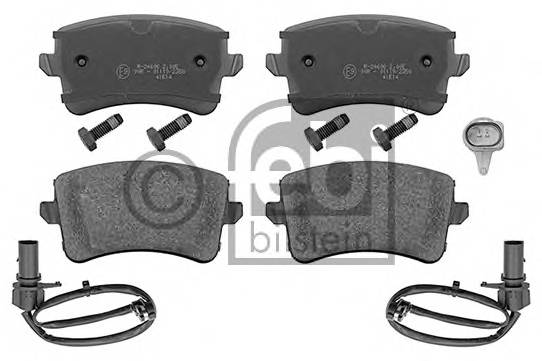 FEBI BILSTEIN 116016 Комплект тормозных колодок