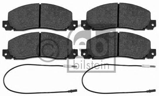 FEBI BILSTEIN 16443 Комплект тормозных колодок...