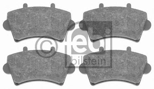 FEBI BILSTEIN 16495 Комплект тормозных колодок